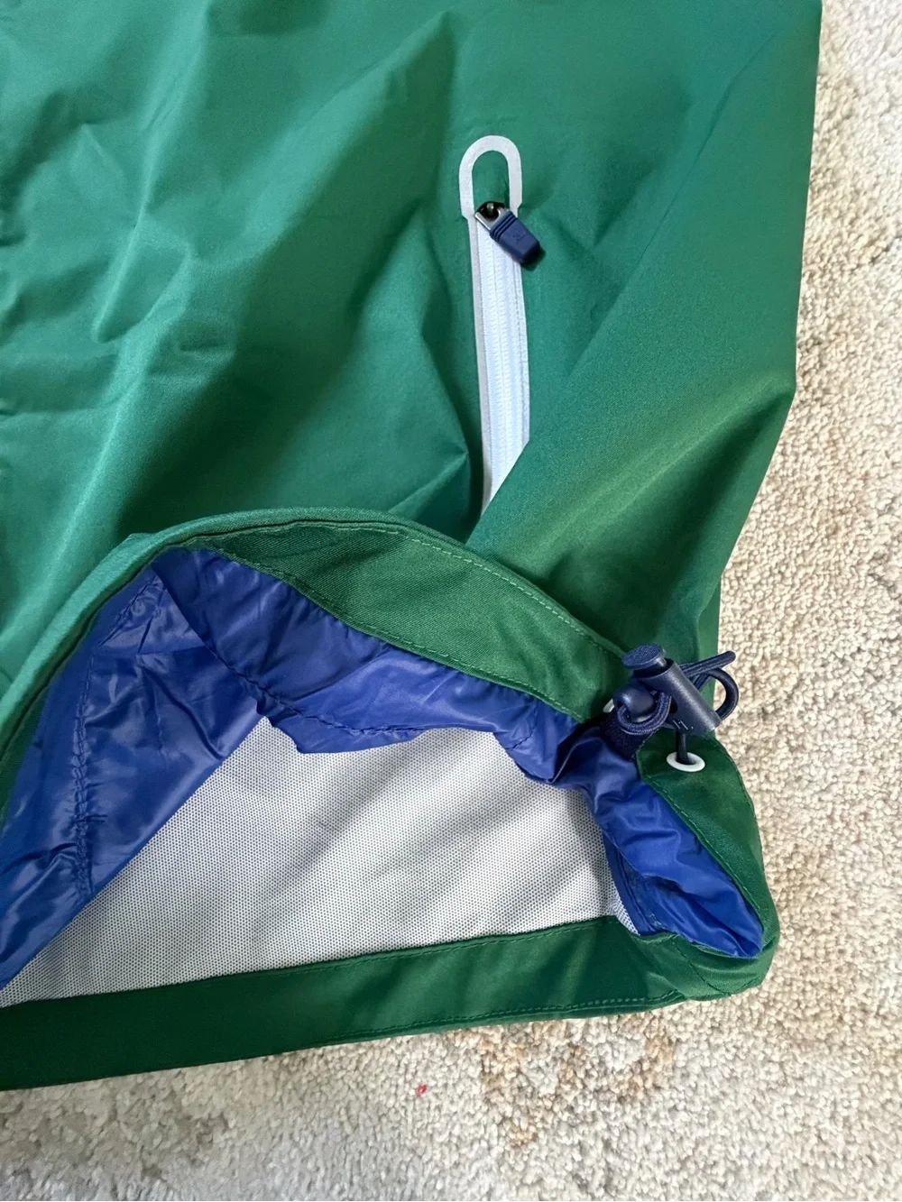 Polo by Ralph Lauren PGA Ocean Course Colorblock Windbreaker - Blue & Green